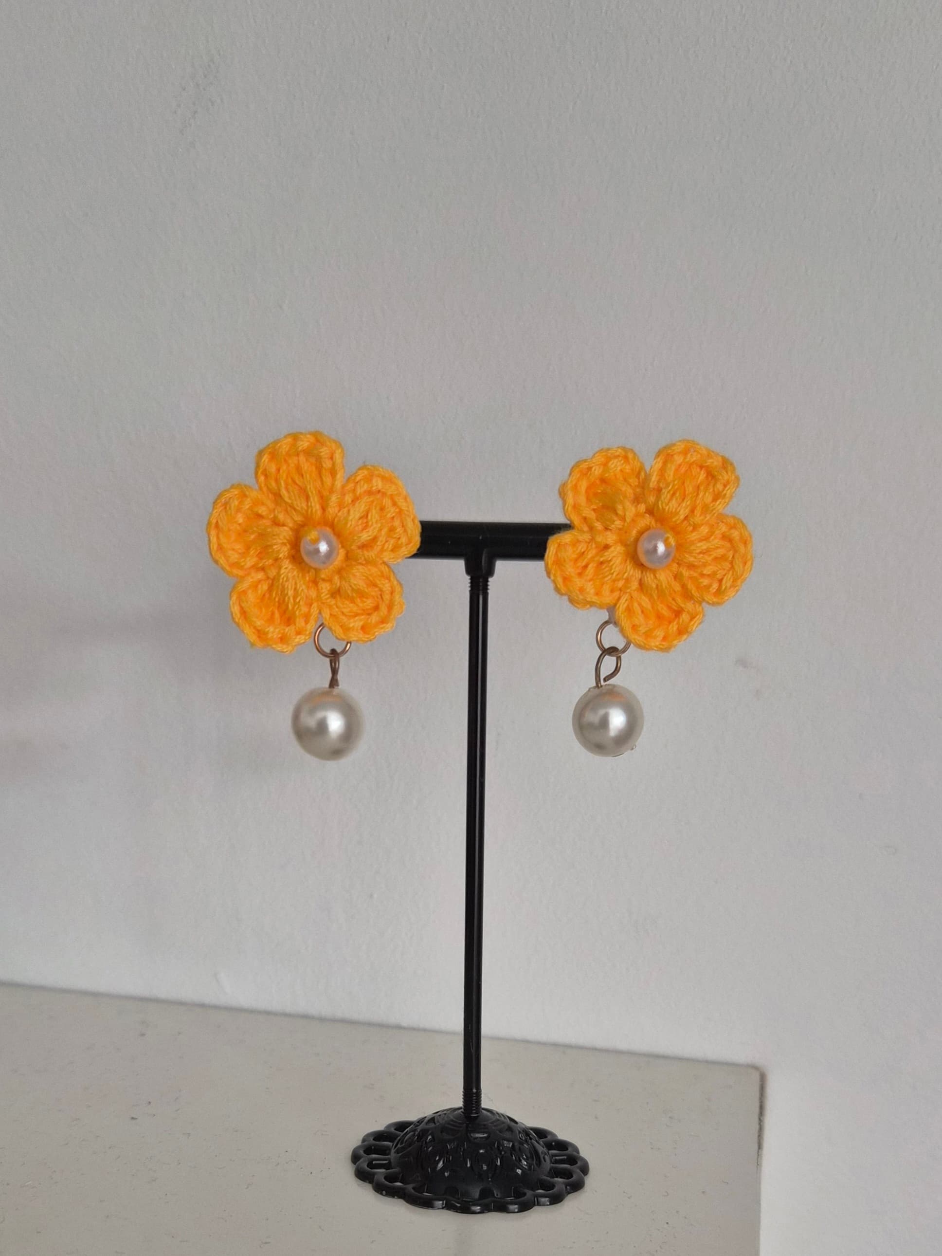 Florettes bouton d'or - crochet fait main YZÏAME
